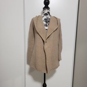 Vince. Hooded sweater cardigan S